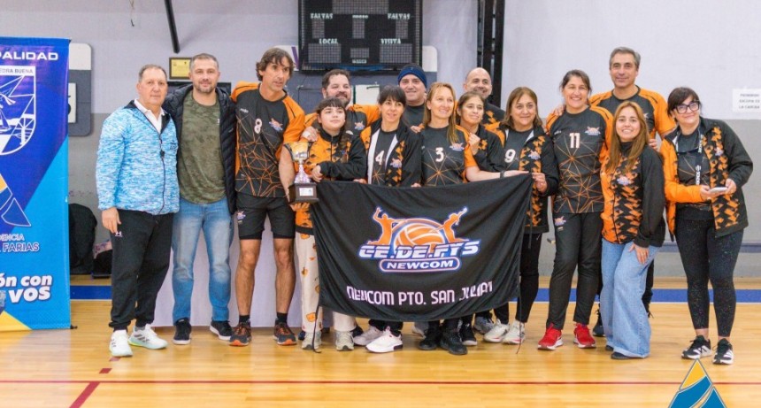 CEDEFYS CELEBRA UN GRAN PRESENTE: CAMPE&Oacute;N EN NEWCOM Y PROTAGONISTA EN EL VOLEY PROVINCIAL