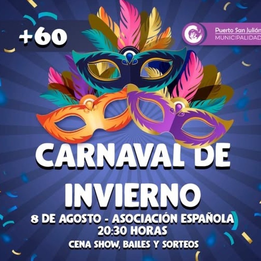 VIRGINIA VERA ANUNCI&Oacute; EL CARNAVAL DE INVIERNO